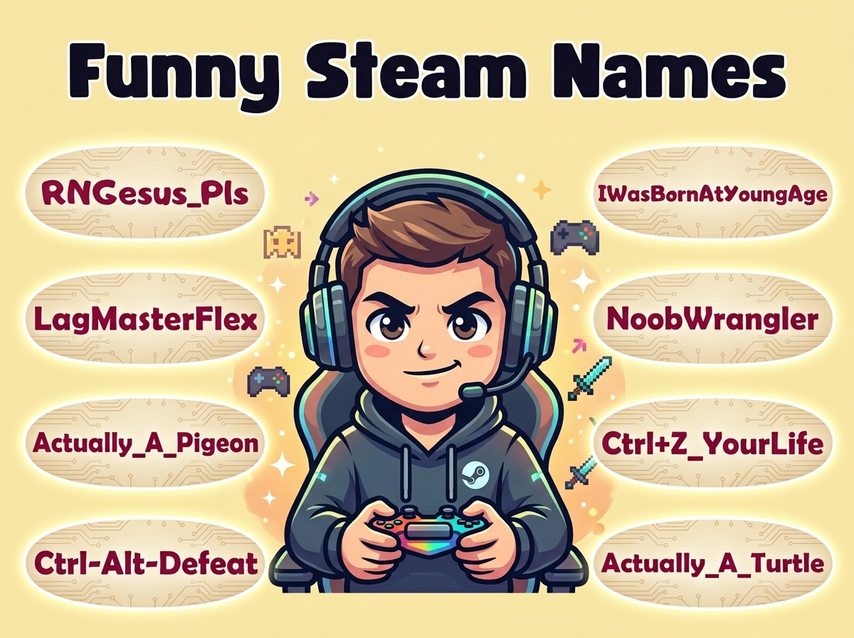 Funny Steam Names