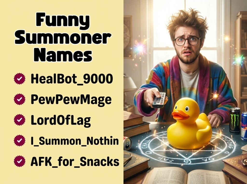 Funny Summoner Names