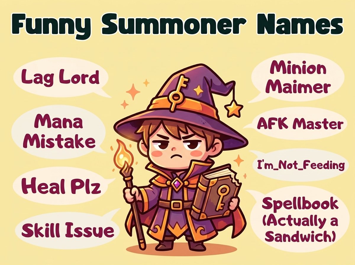 Funny Summoner Names