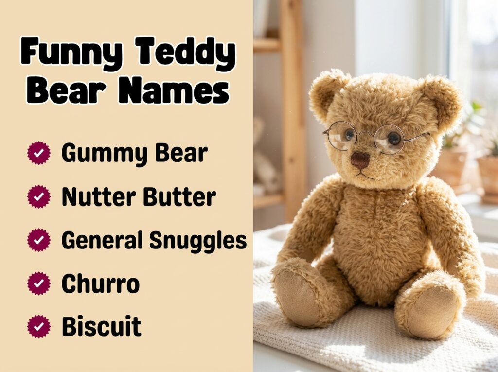 Funny Teddy Bear Names