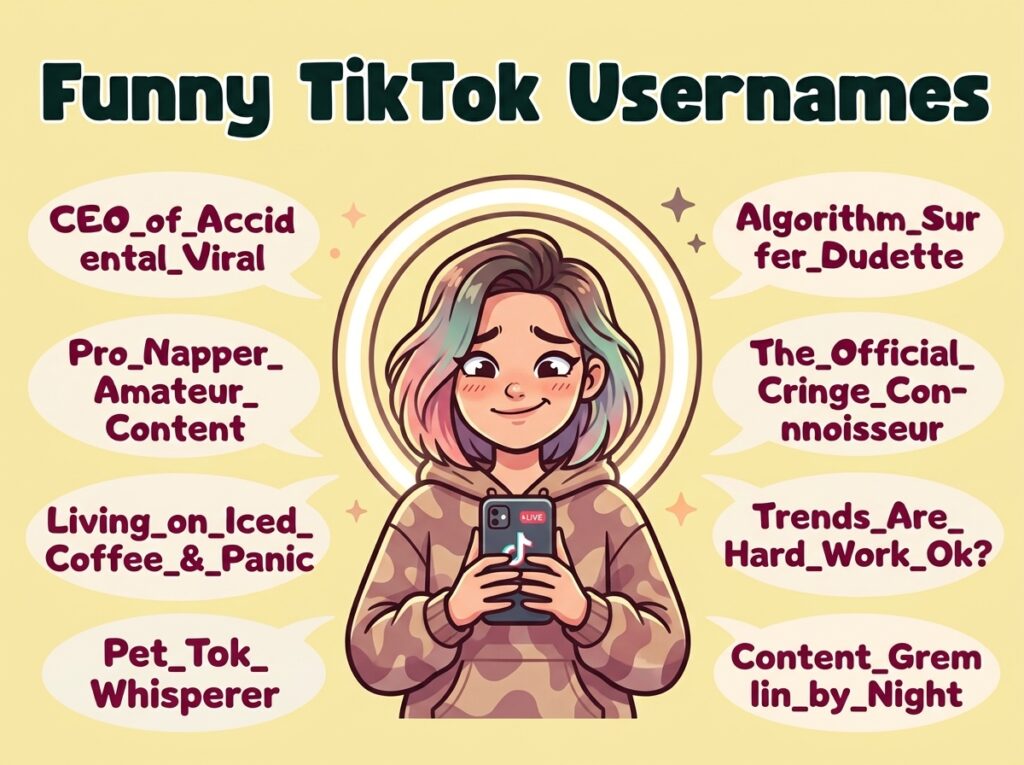 Funny TikTok Usernames