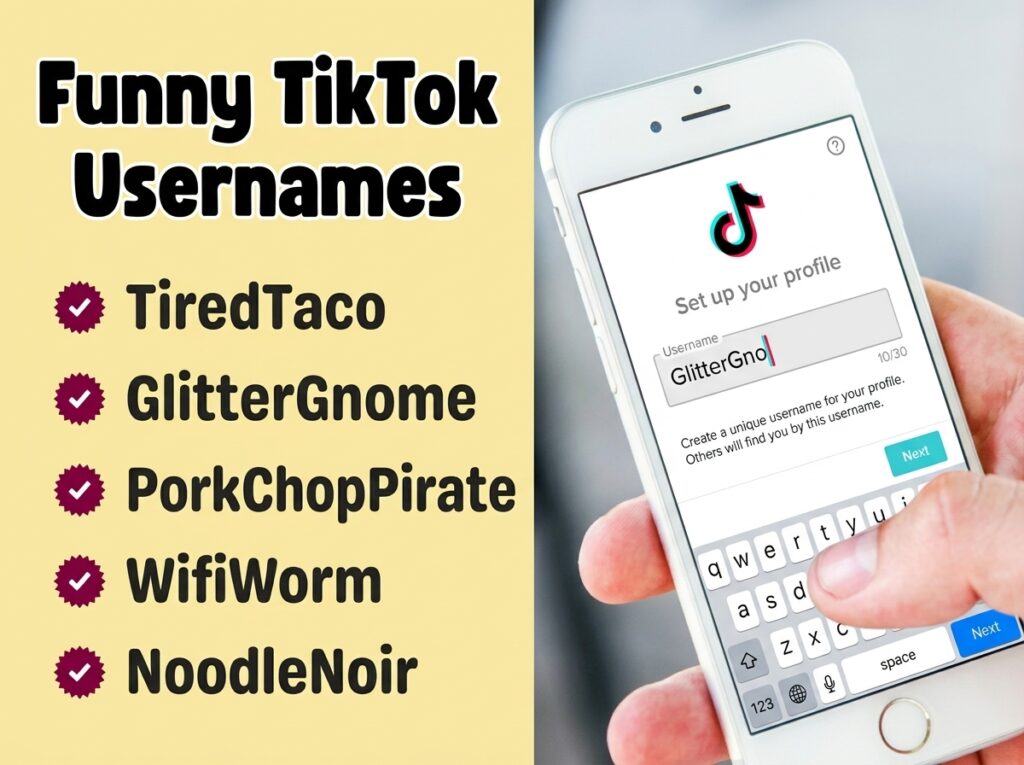 Funny TikTok Usernames