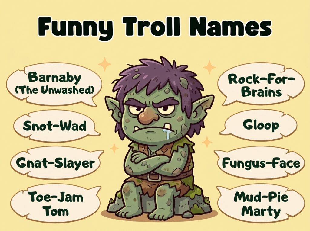 Funny Troll Names