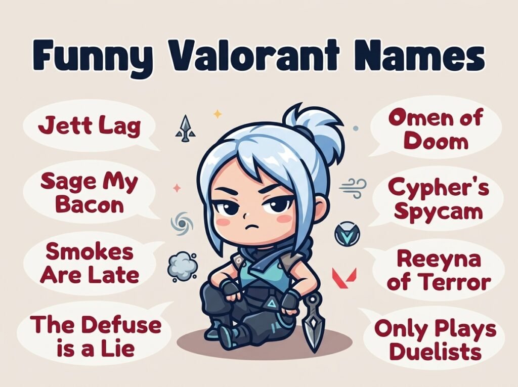 Funny Valorant Names