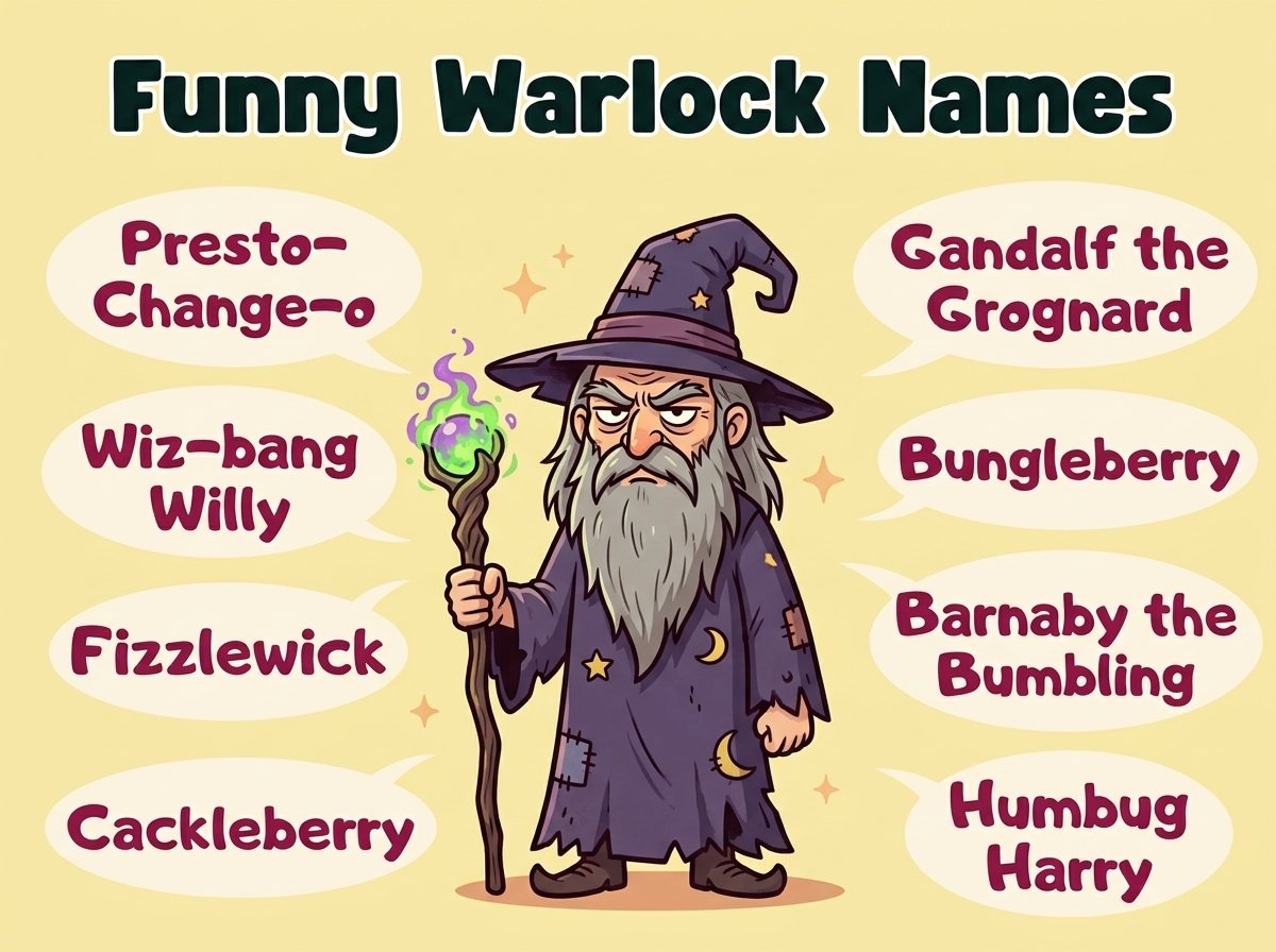 Funny Warlock Names