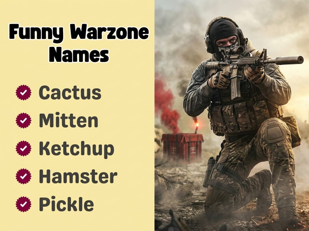 Funny Warzone Names