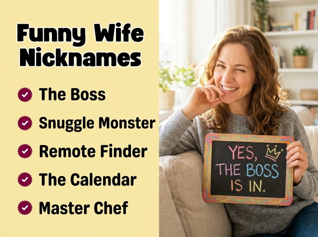 Funny Wife Nicknames