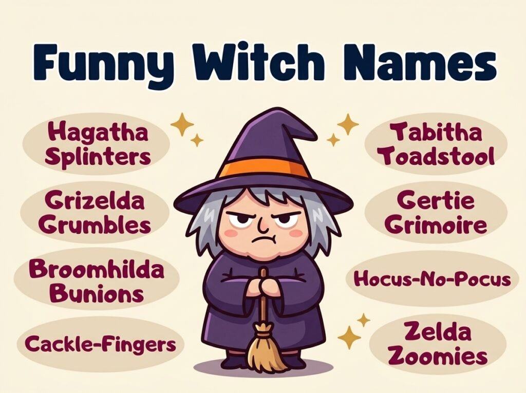 Funny Witch Names