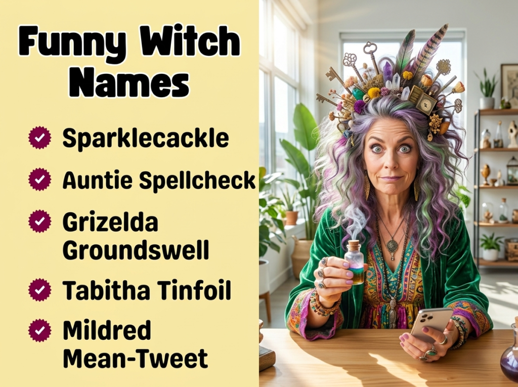 Funny Witch Names