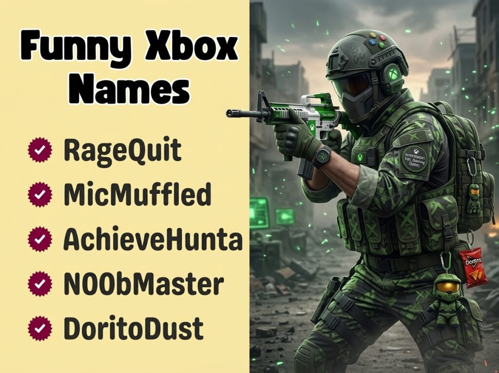 Funny Xbox Names