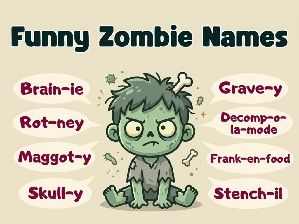 Funny Zombie Names