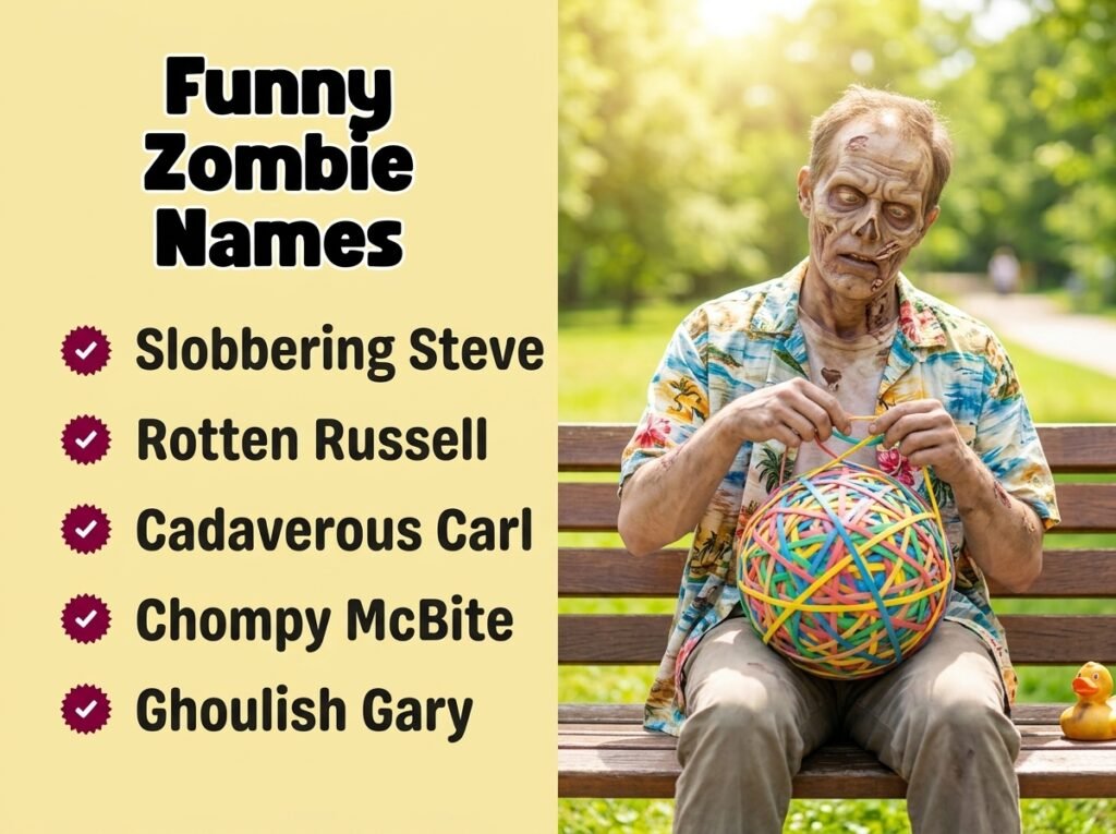 Funny Zombie Names