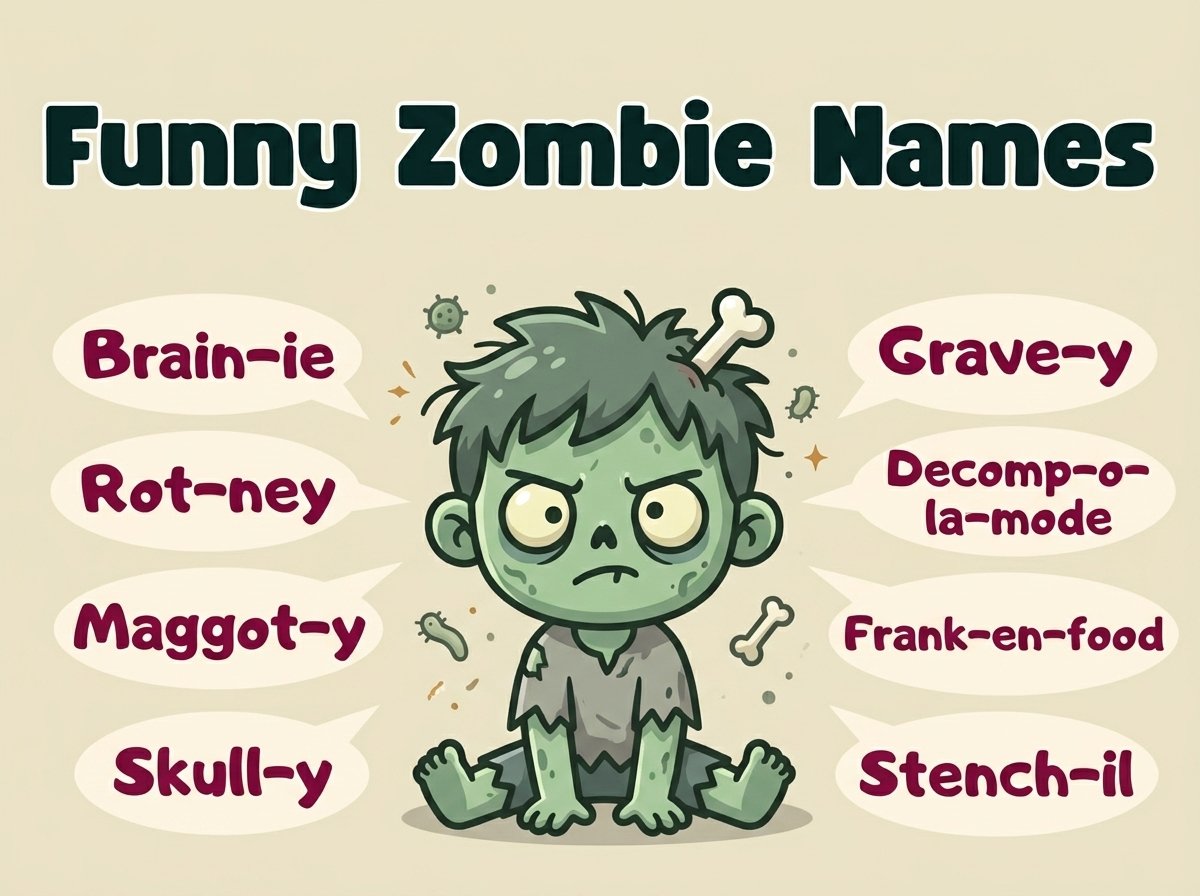 Funny Zombie Names
