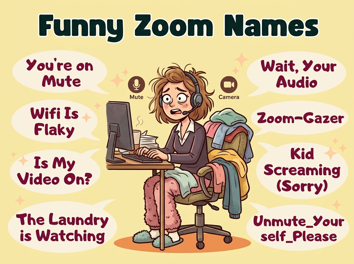 Funny Zoom Names