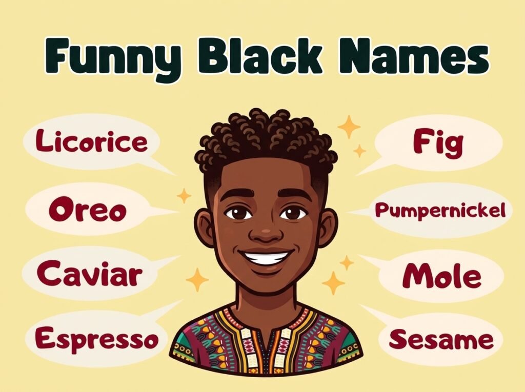 Funny Black Names