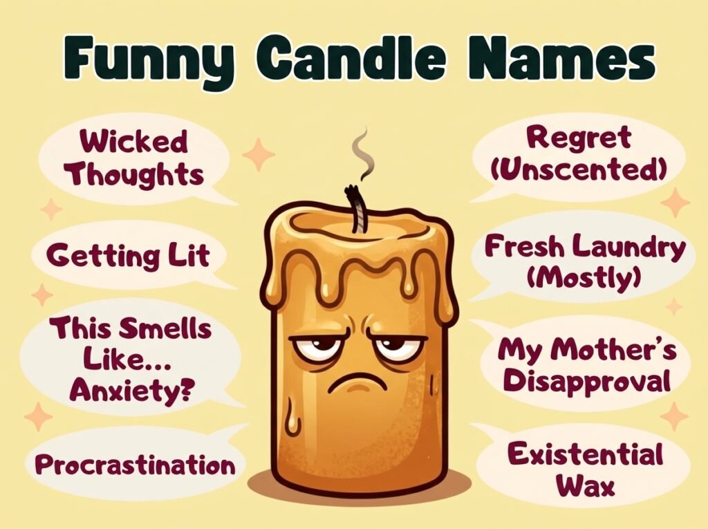 Funny Candle Names
