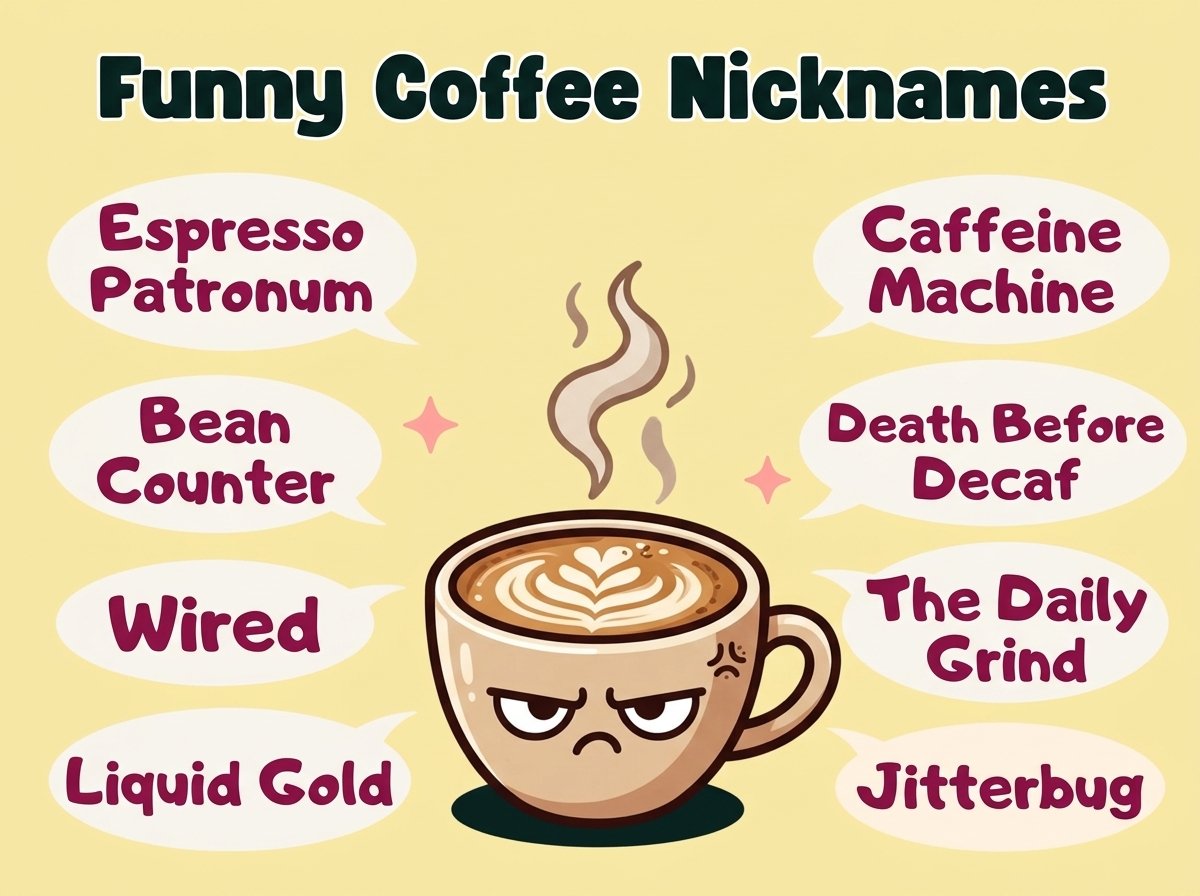 Funny Coffee Nicknames