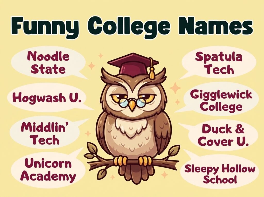 Funny College Names