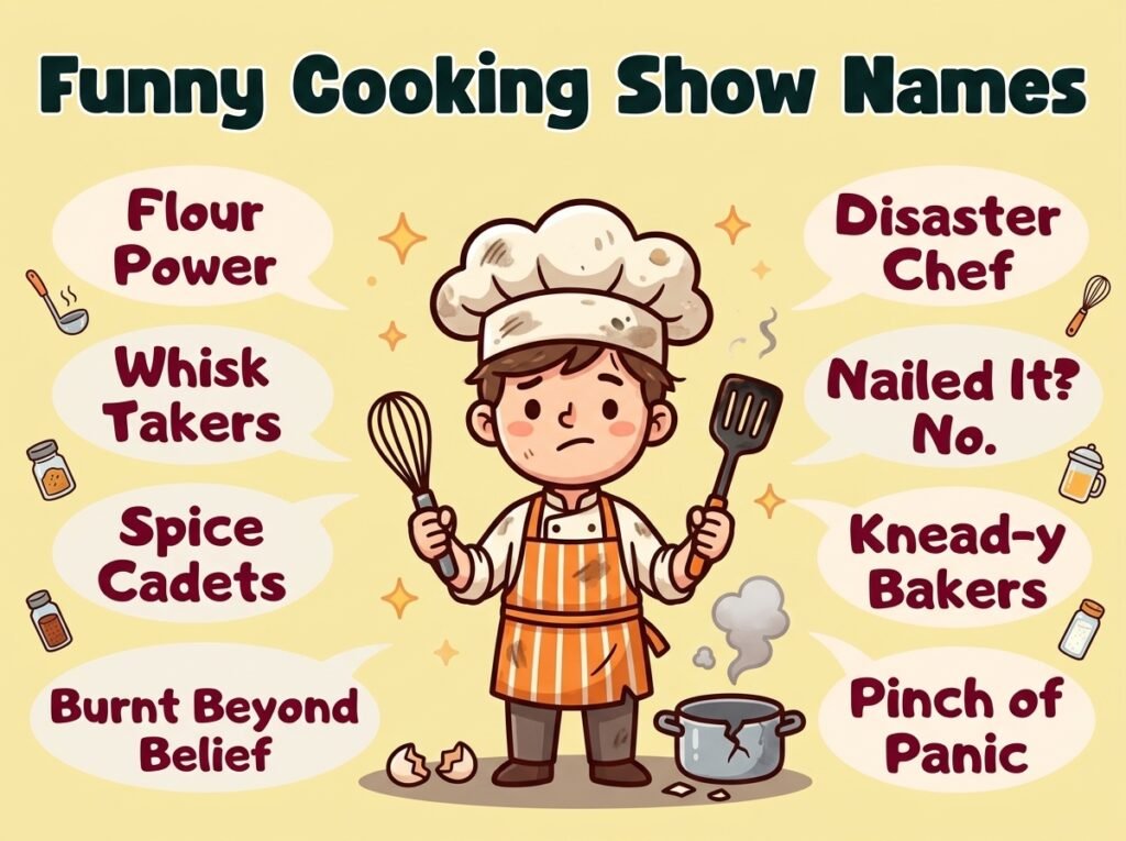Funny Cooking Show Names