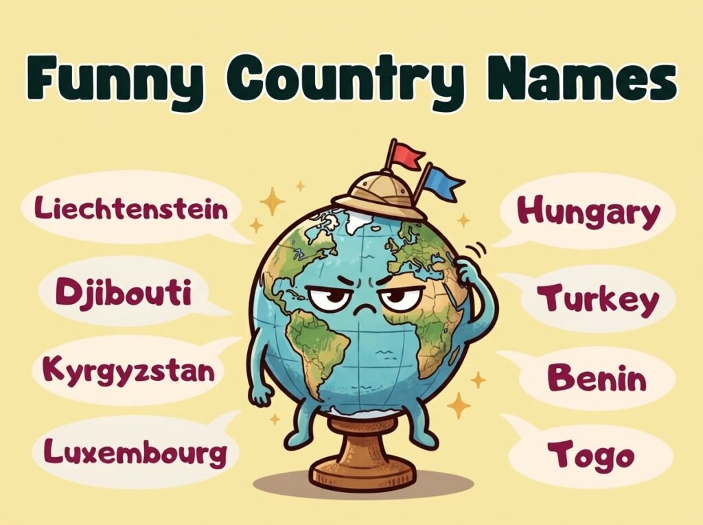 Funny Country Names