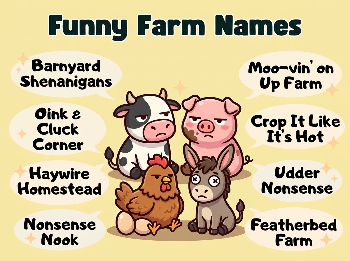 Funny Farm Names