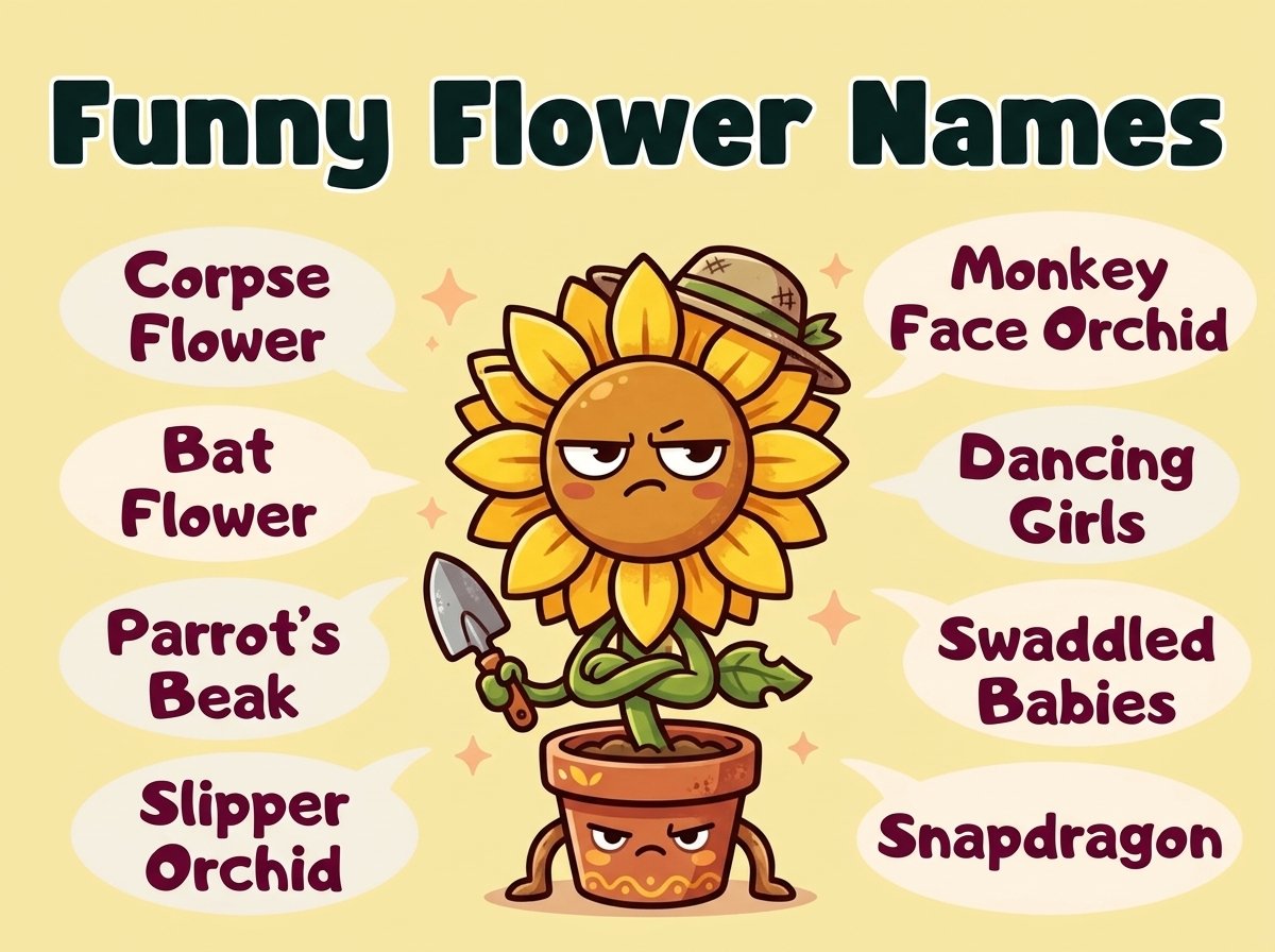 Funny Flower Names