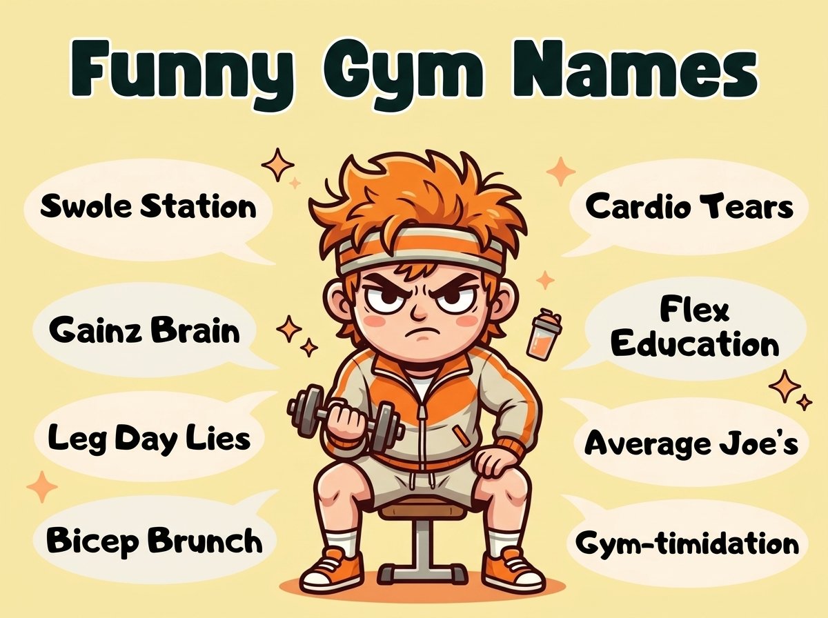 Funny Gym Names
