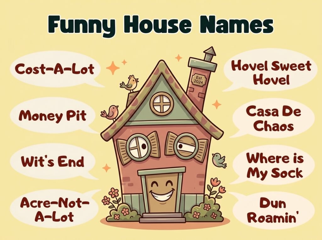Funny House Names