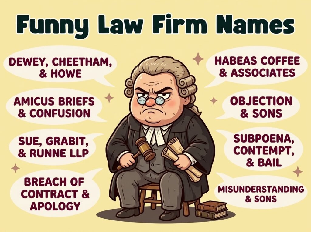 Funny Law Firm Names