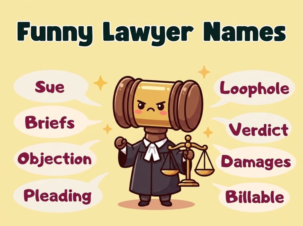 Funny Lawyer Names