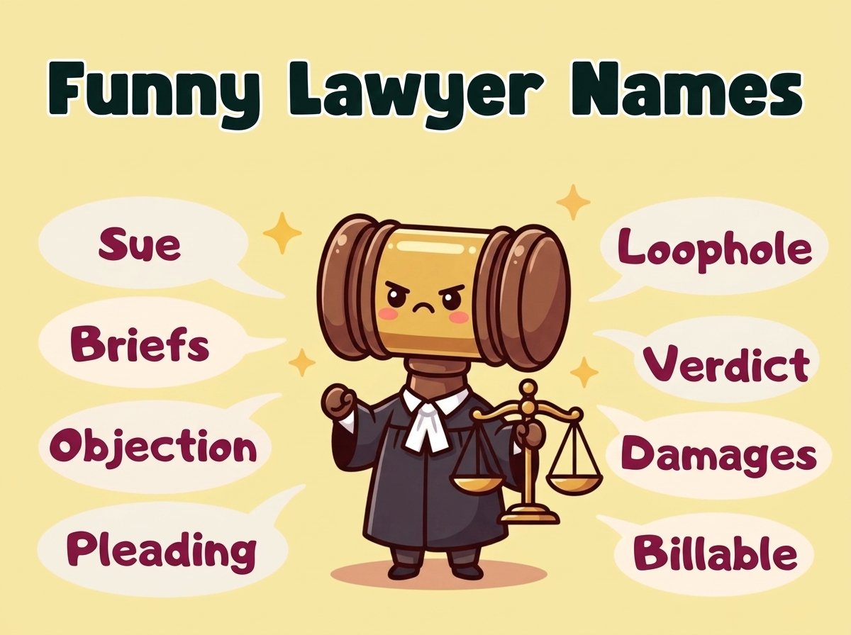 Funny Lawyer Names
