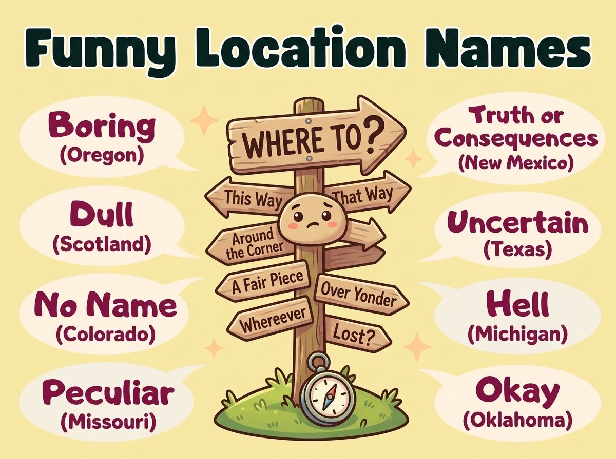 Funny Location Names