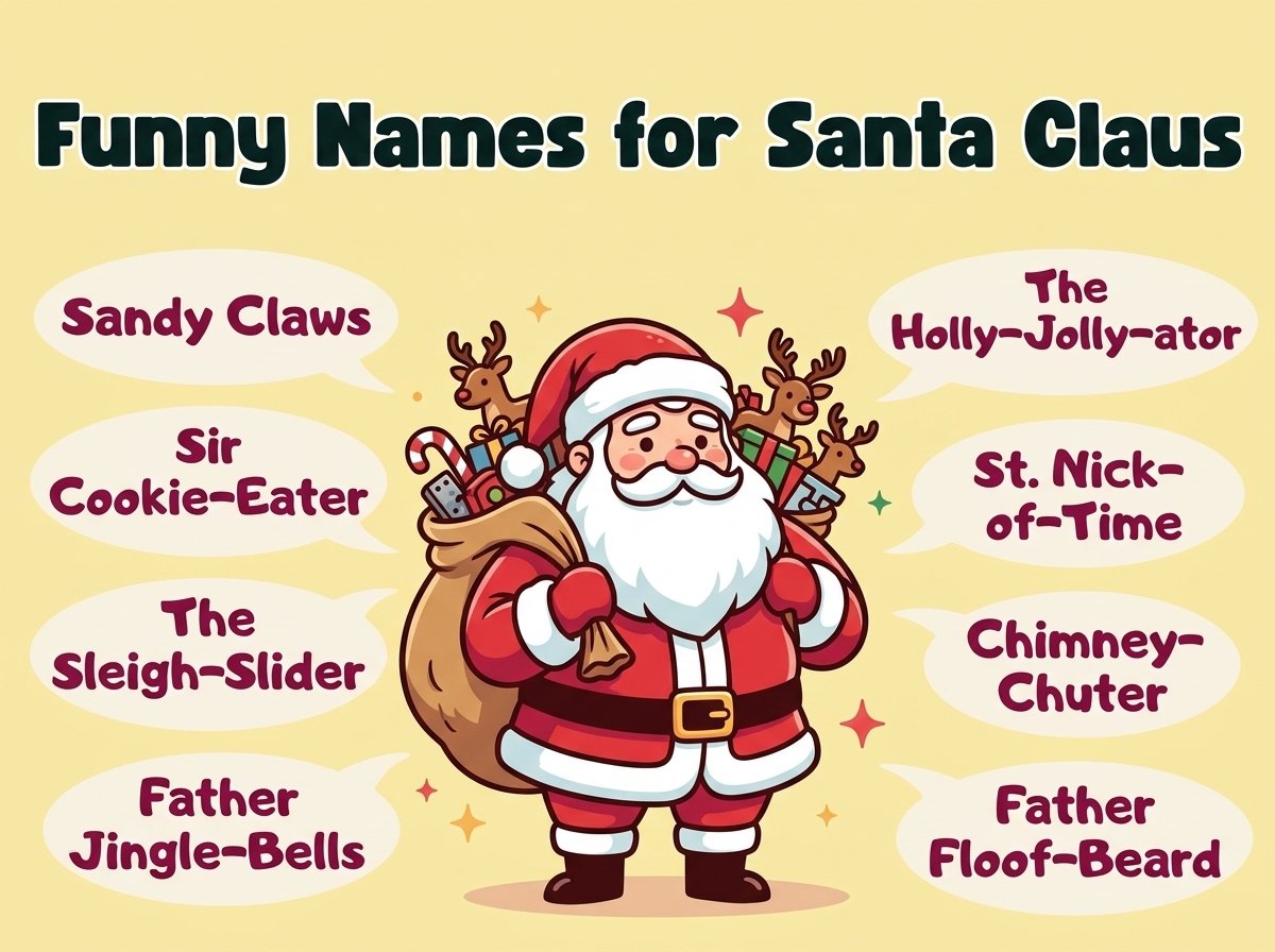 Funny Names for Santa Claus