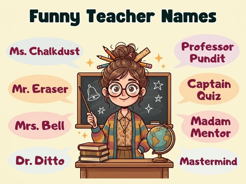 Funny Names for Teachers