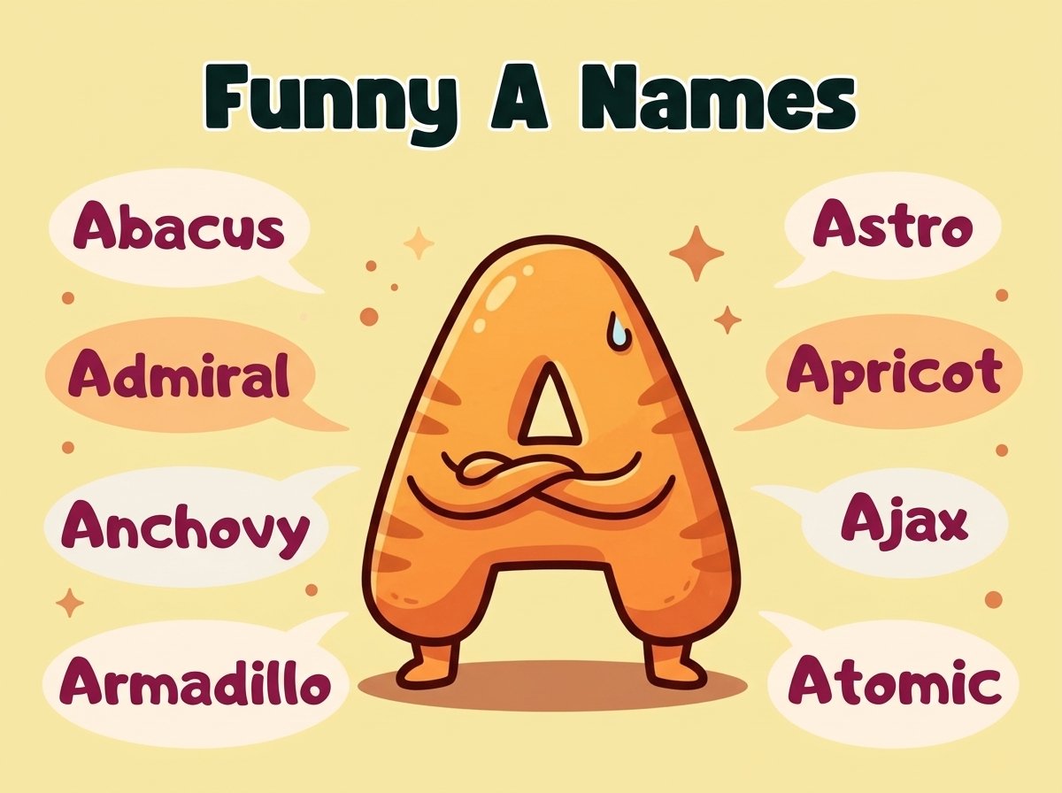 Funny Names That Start With A