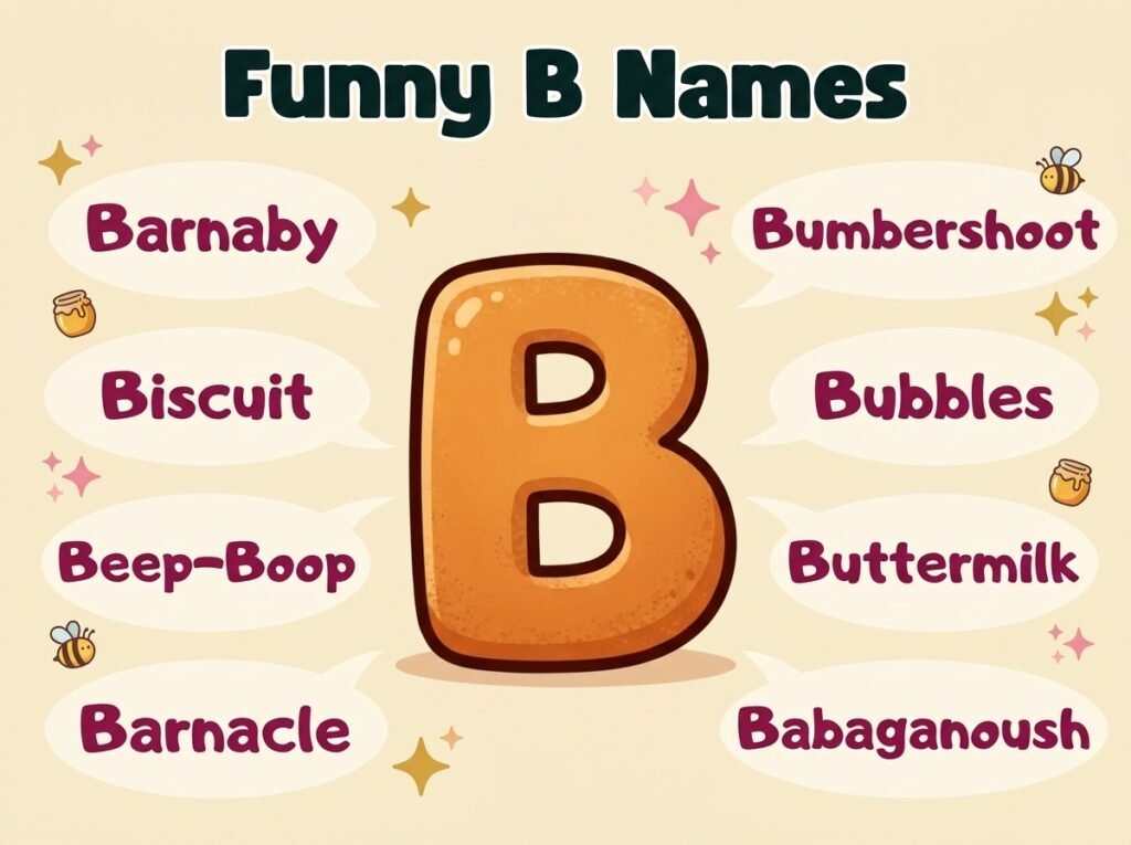 Funny Names That Start With B