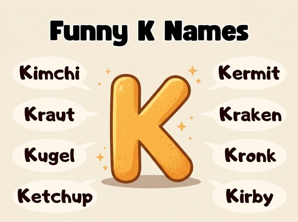 Funny Names That Start With K