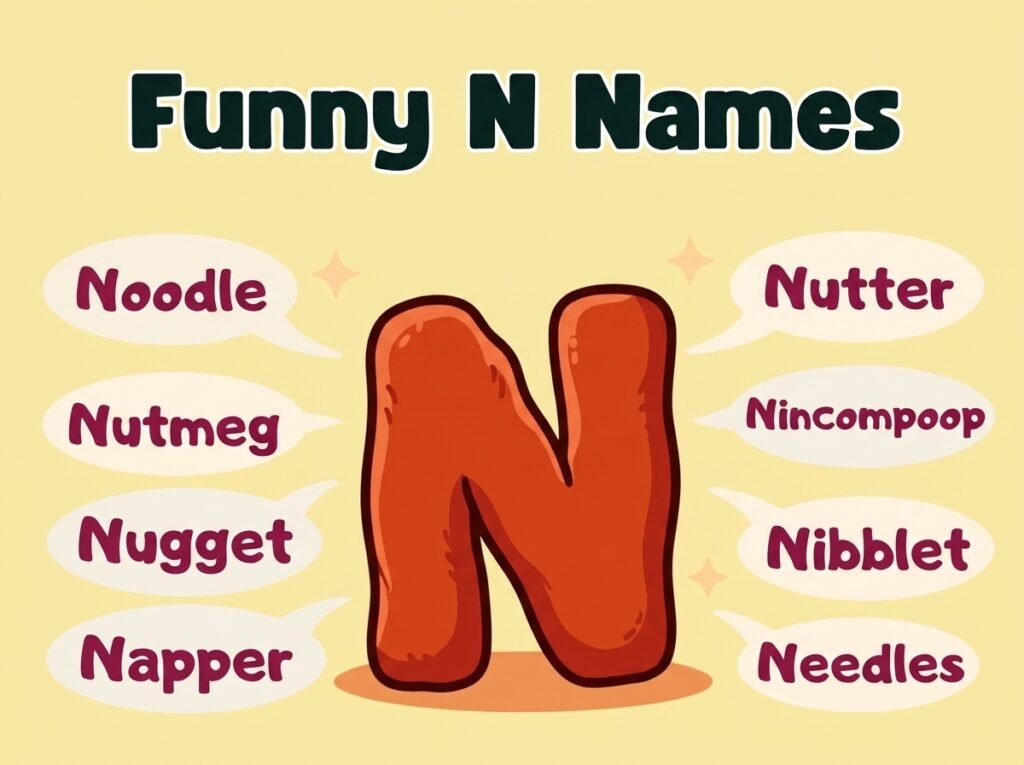 Funny Names That Start With N