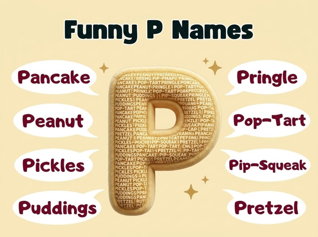 Funny Names That Start With P