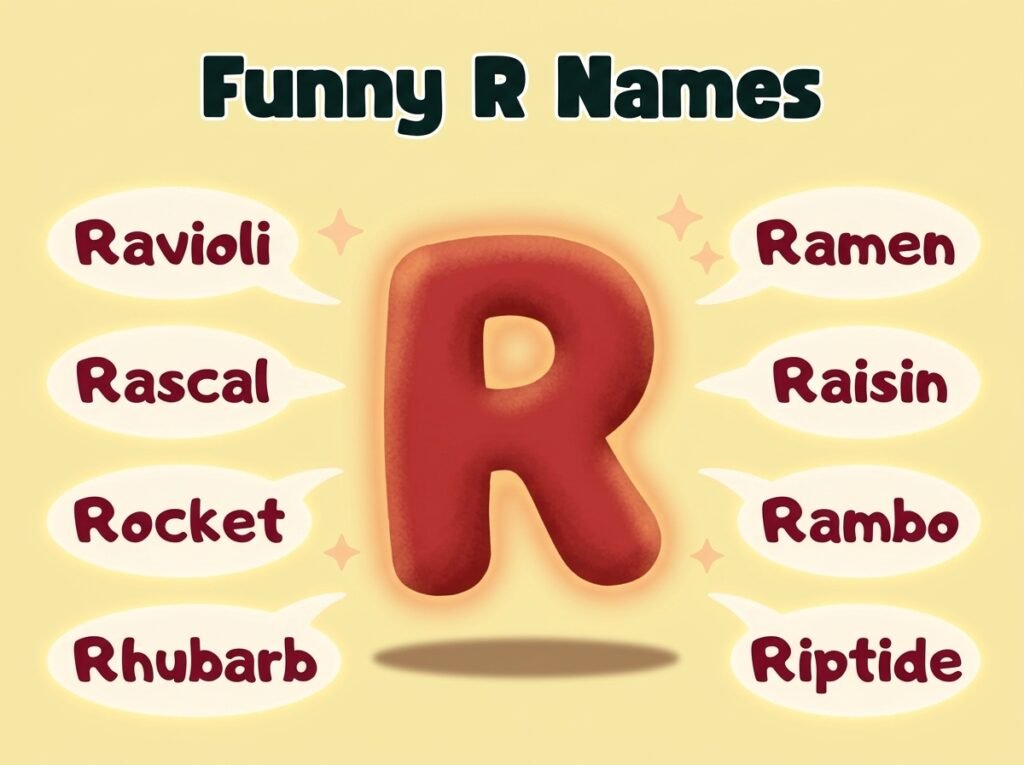 Funny Names That Start With R