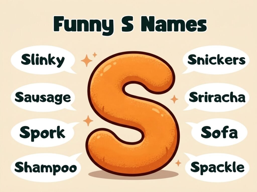 Funny Names That Start With S