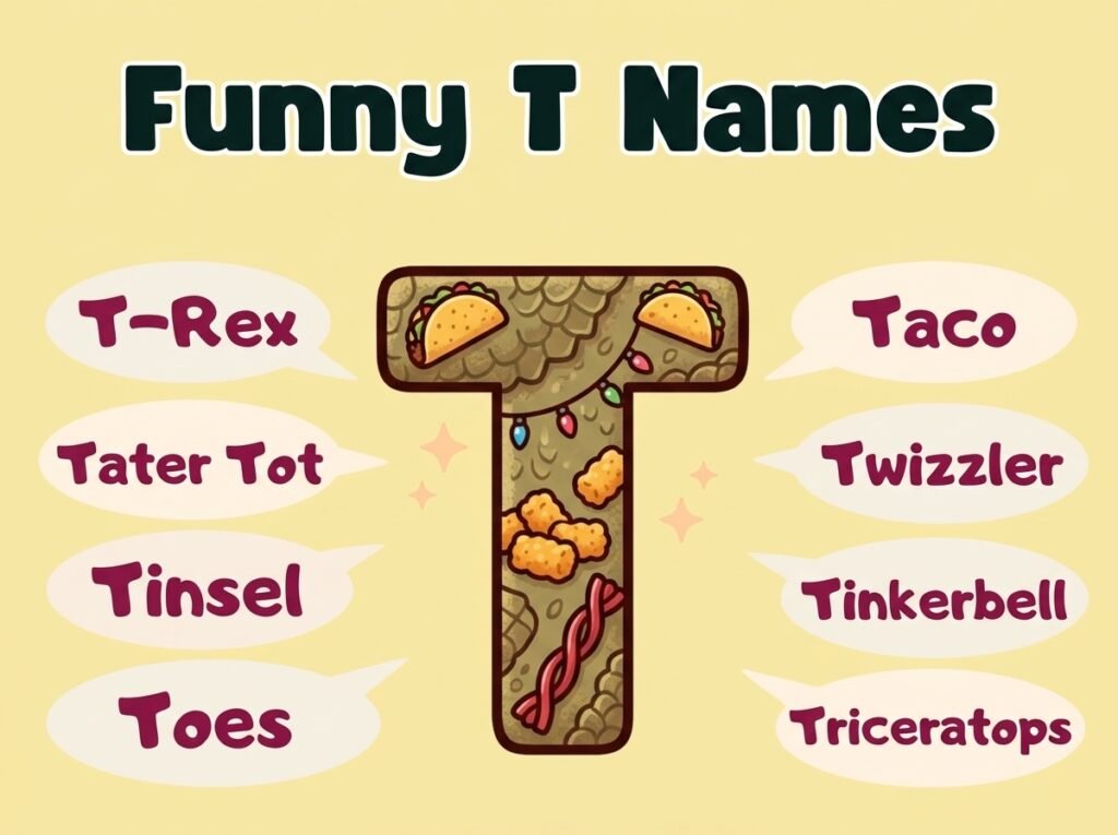 Funny Names That Start With T
