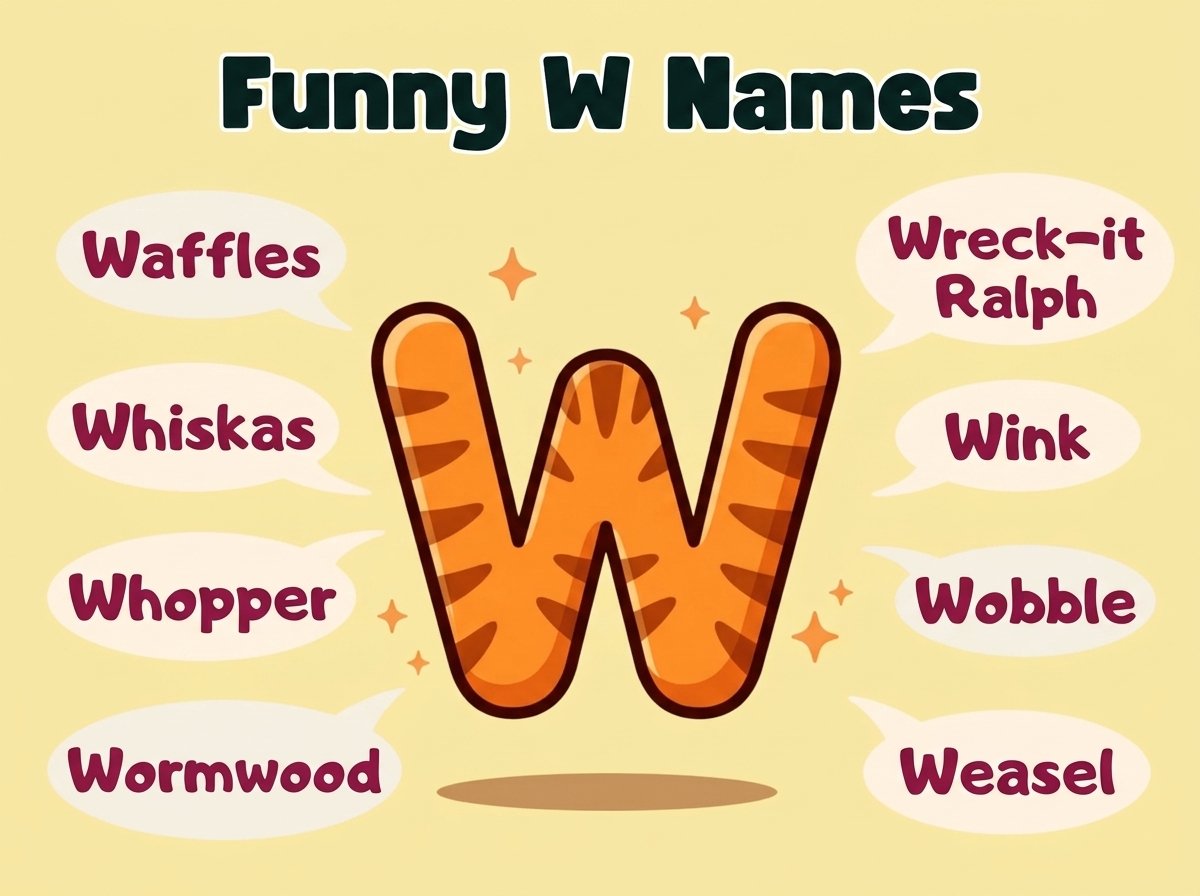 Funny Names That Start With W
