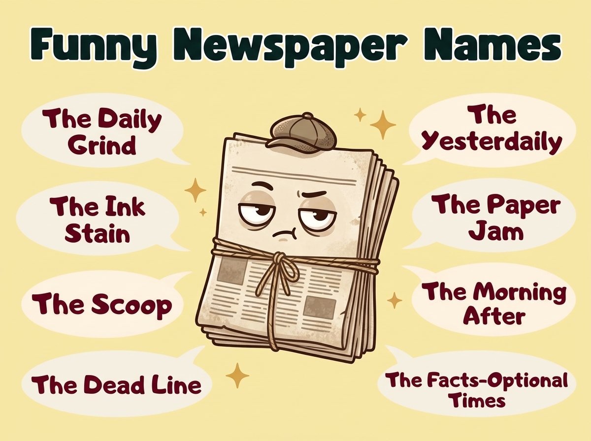 Funny Newspaper Names