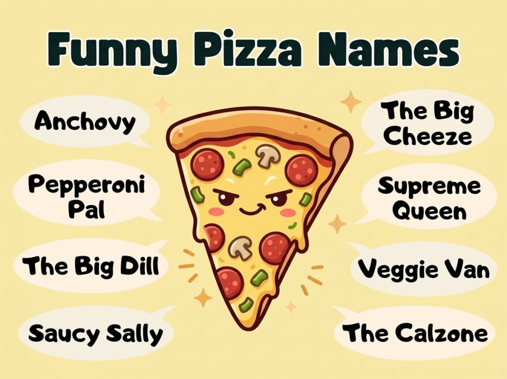 Funny Pizza Names