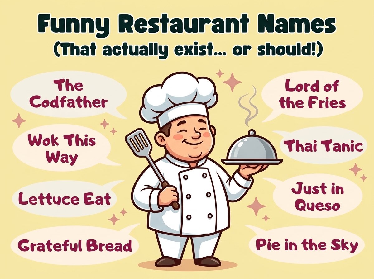 Funny Restaurant Names