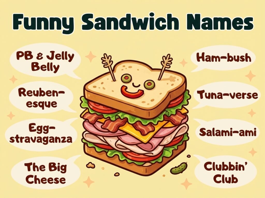 Funny Sandwich Names