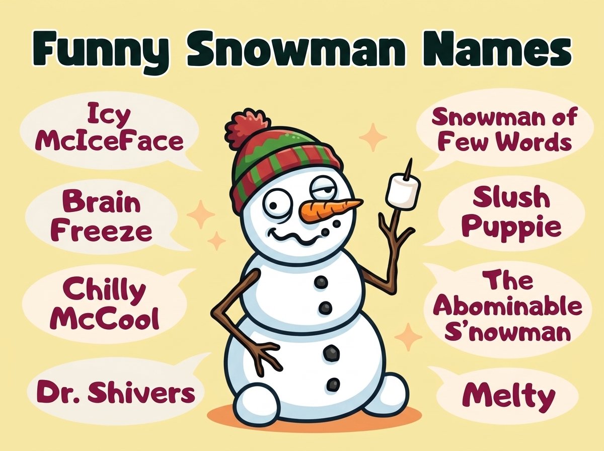 Funny Snowman Names