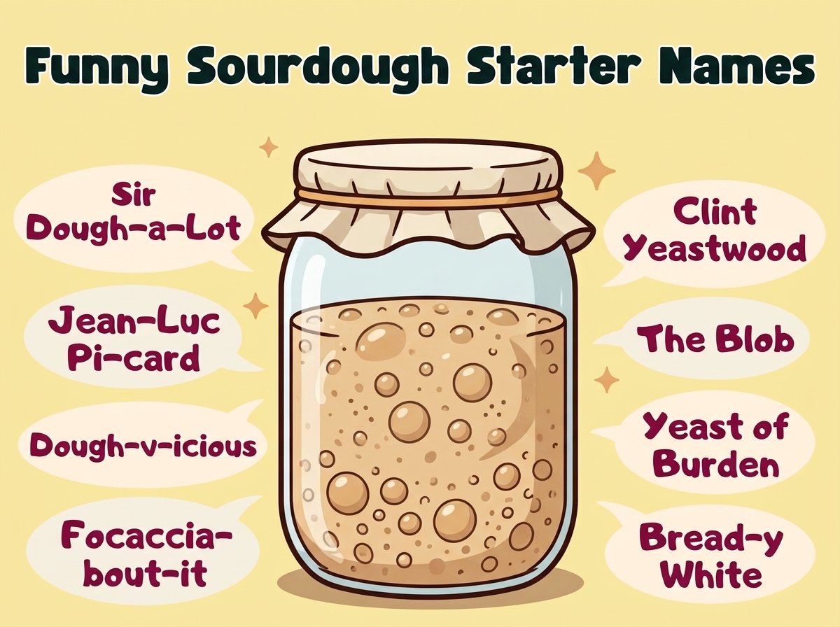 Funny Sourdough Starter Names