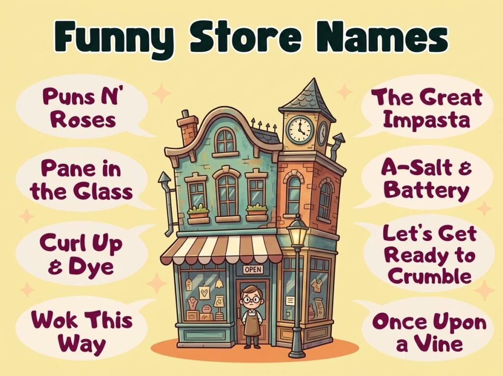 Funny Store Names